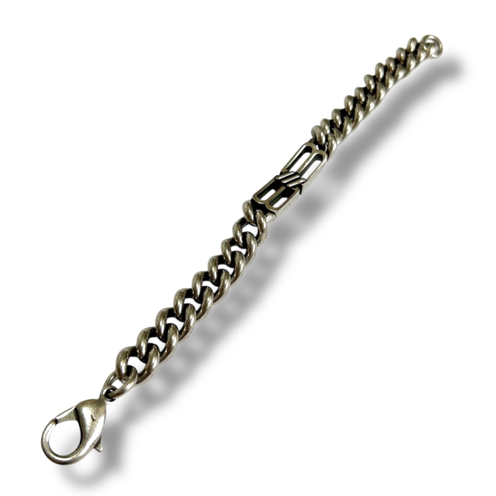 バレンシアガ balenciaga グルメット ブレスレット シルバー L