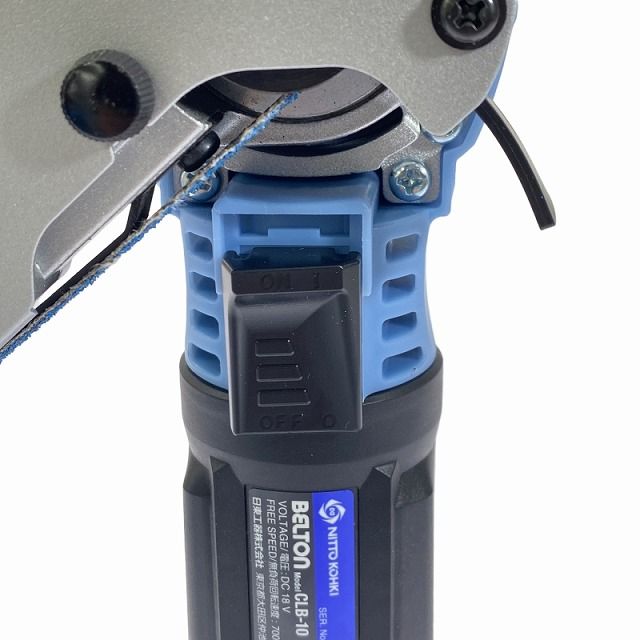 NITTO KOHKI 日東工器 18V 充電式ベルトサンダ ベルトン CLB-10 バッテリー1個 18V 2.0Ah 充電器 コードレス HRDEVELOPMENT_JP