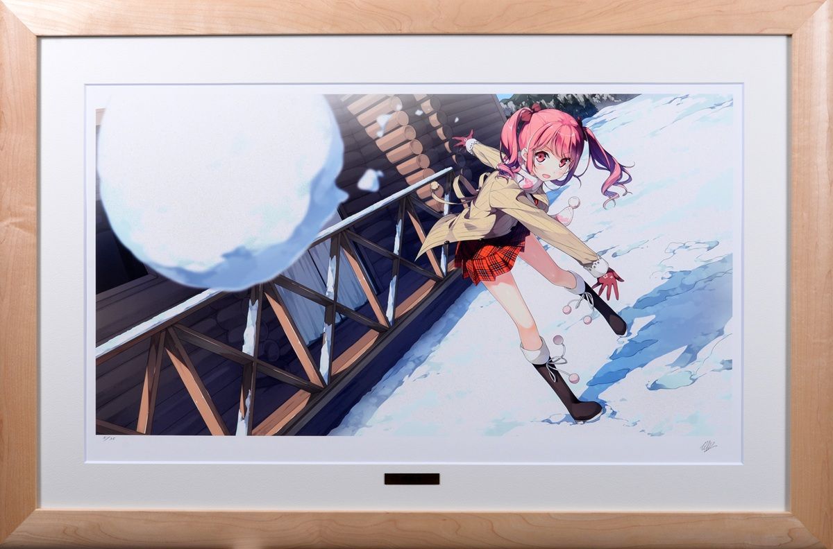 カントク 好敵手 版画 アールジュネス アールビバン保証書付