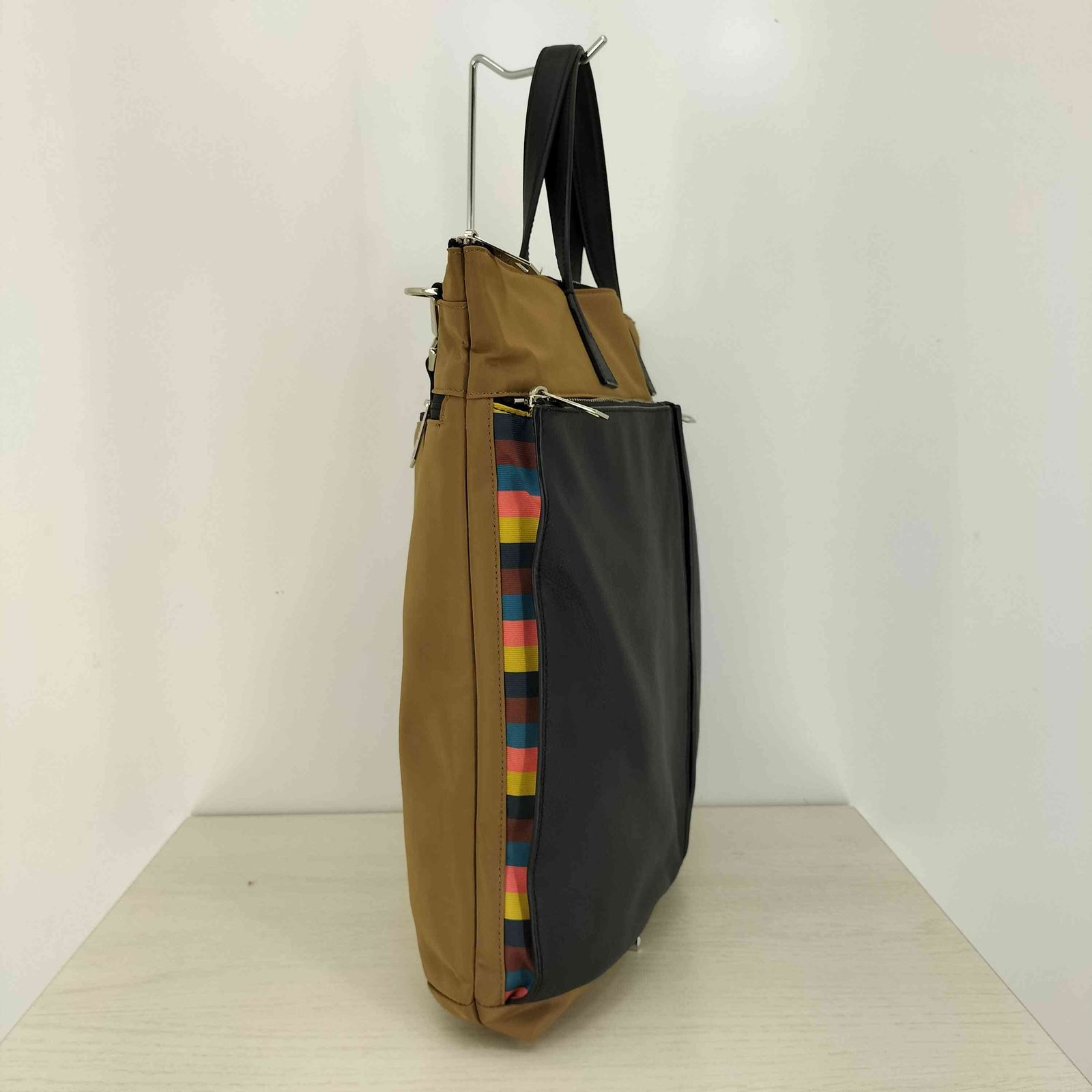 ポールスミス Paul Smith ナイロンブライトストライプトリム