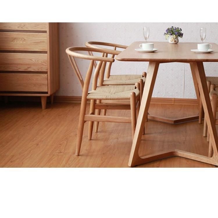 無垢材 アームチェア Yチェア レストラン 別荘 書斎のベランダ 手すりの椅子 イス MARWIL-DEMENAGEMENTS_CH