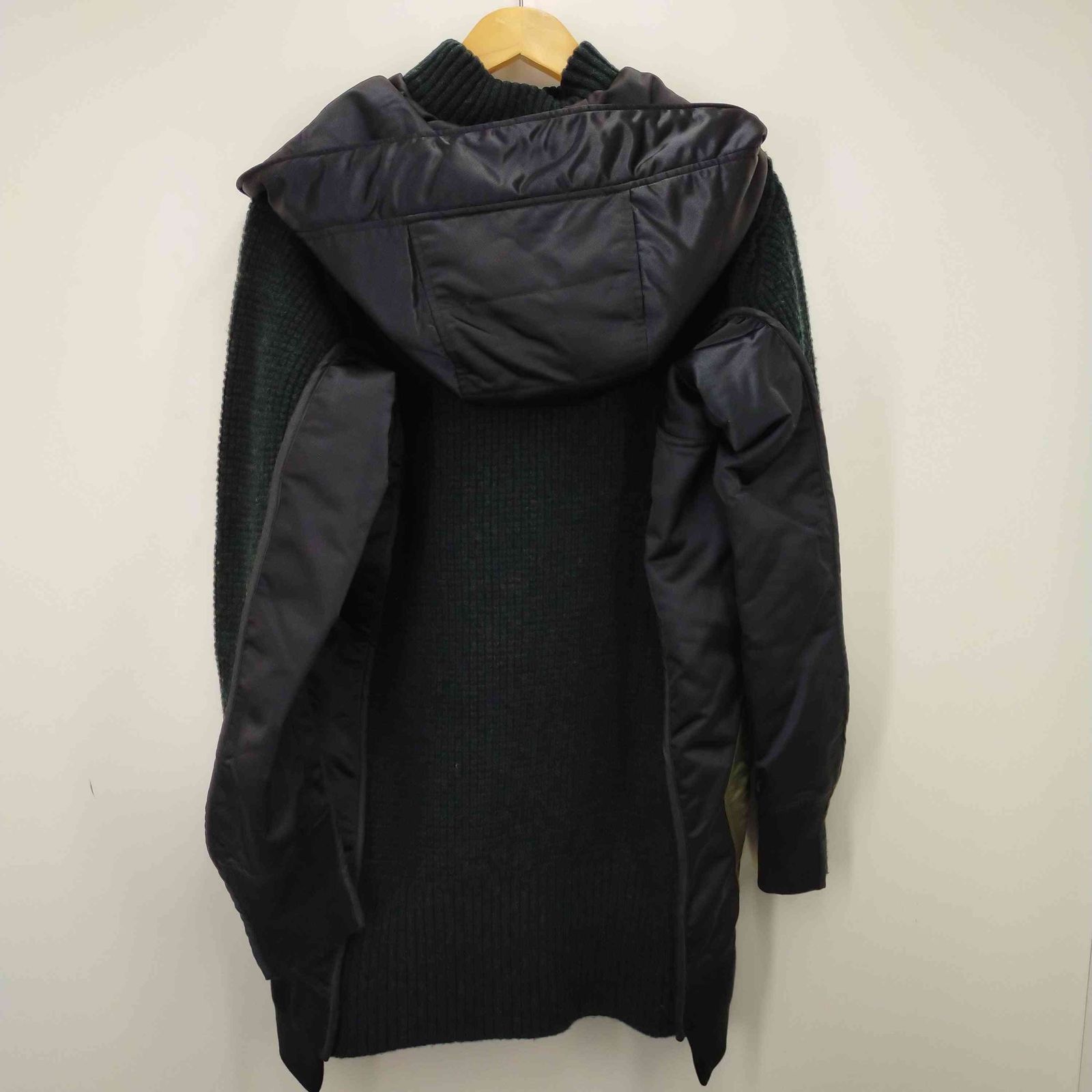 DIESEL 圧縮ニット切り替え　モッズコート ディーゼル DIESEL 圧縮ニット切替 モッズコート メンズ import