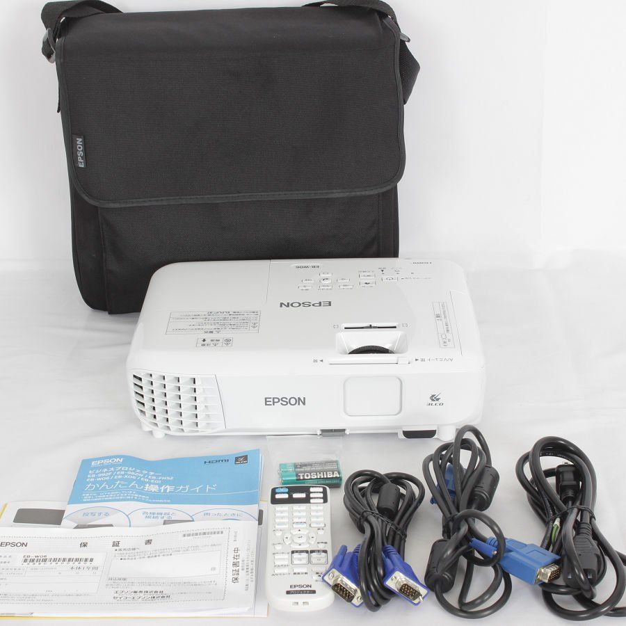 Epson エプソン EB-X06プロジェクター 本体 + バッグ EPSON EB-X06