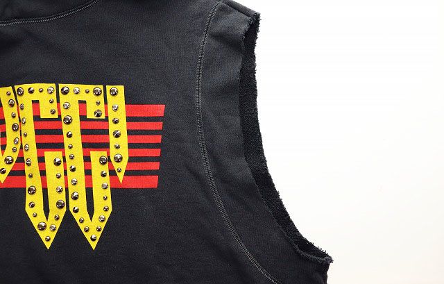 グッチ GUCCI COTTON JERSEY SLEEVELESS HOODIE M 663243 XJET5