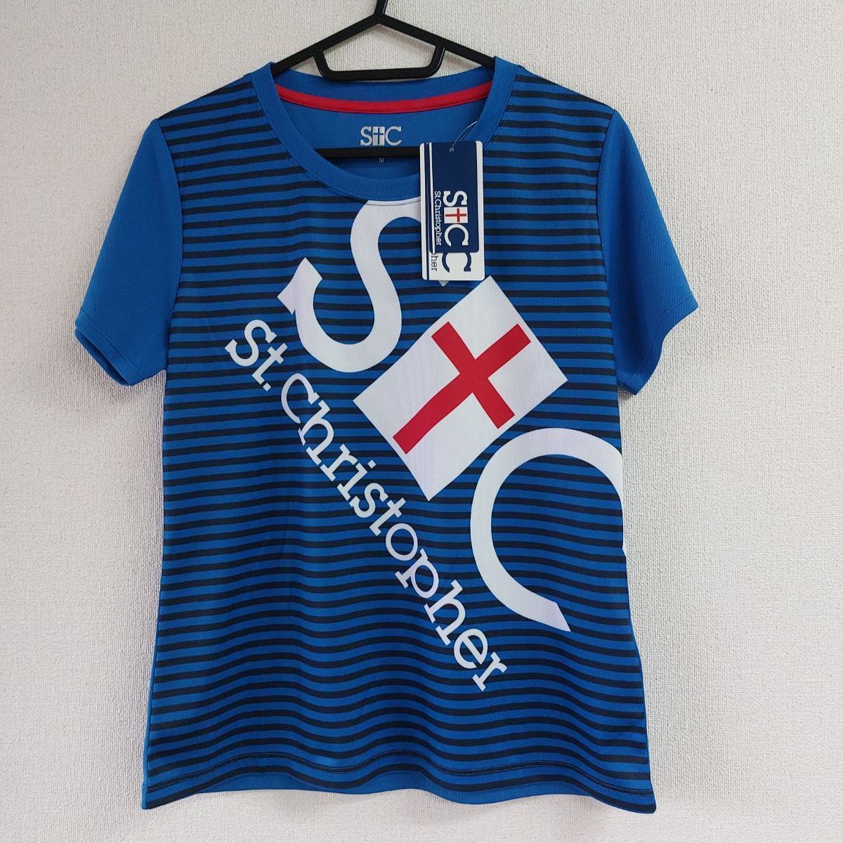 St Christopher レディースビッグロゴボーダーT(セントクリストファー)　Mサイズ　新品　BAW6273