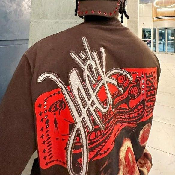 Travis Scott トラヴィス・スコット CACTUS JACK NEVER BACKWARD