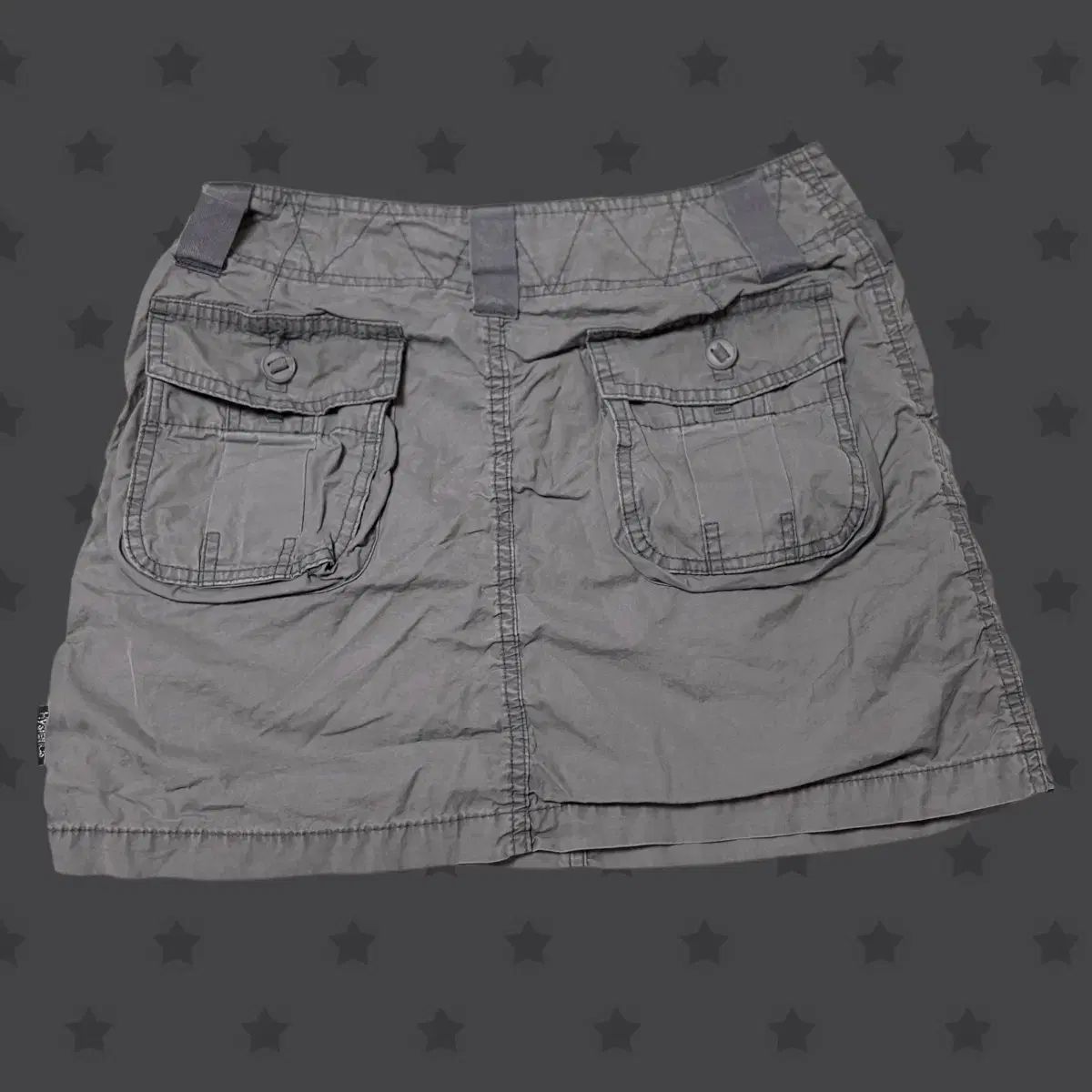 Hysteric Glamour ヒグル パンク 必須アイテム バックル ポイント グレー スカート