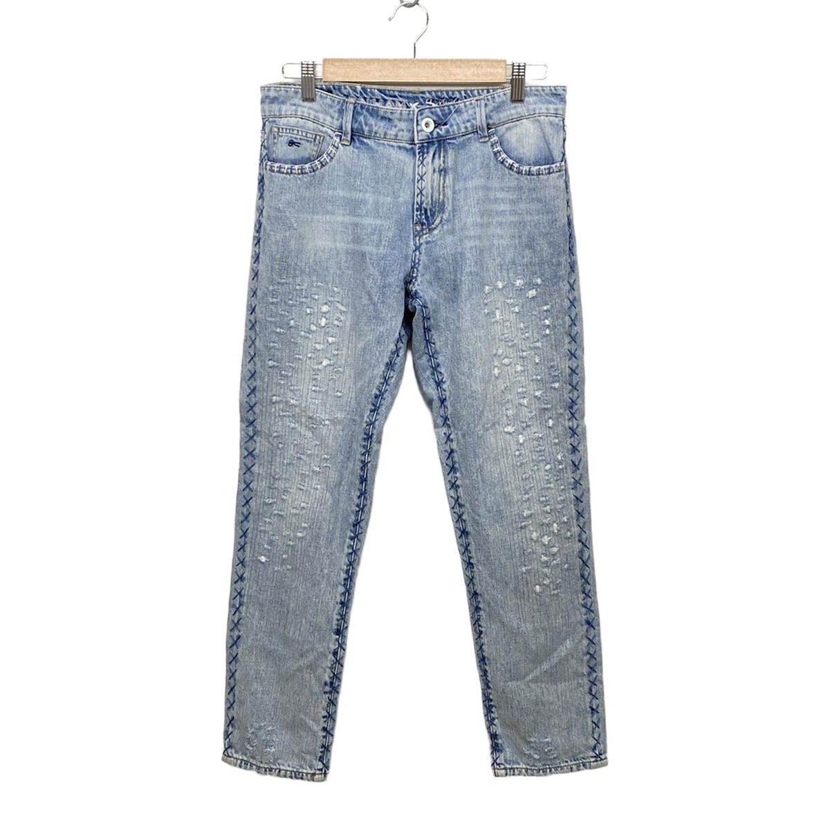 デンハム　新品タグ付【DENHAM】デニム　ジーンズ　サイズ23 値段交渉可能 DENHAM デンハム レディース デニムパンツ サイズ：23(XS位