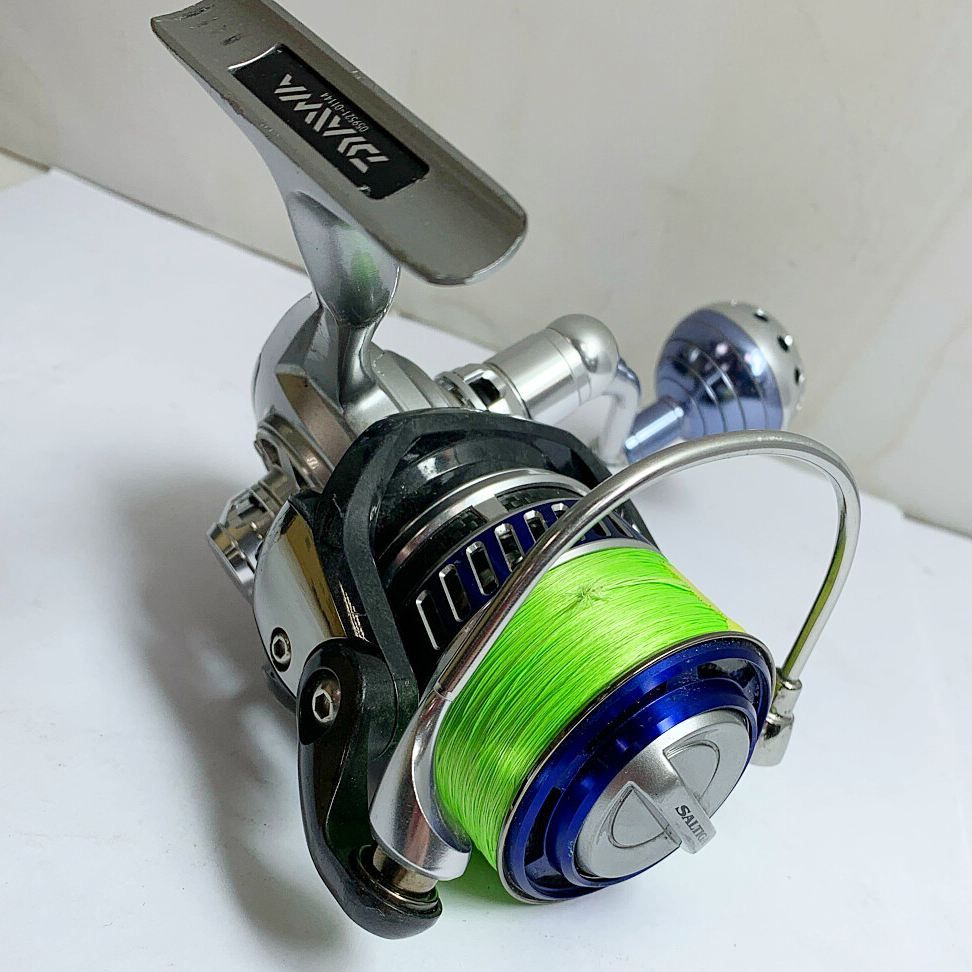 DAIWA - ★★DAIWA ダイワ 10ソルティガ 3500H  スピニングリール　スプール付　使用感あり　キズあり 059521-01144 DAIWA ダイワ 10ソルティガ 3500H スピニングリール スプール付