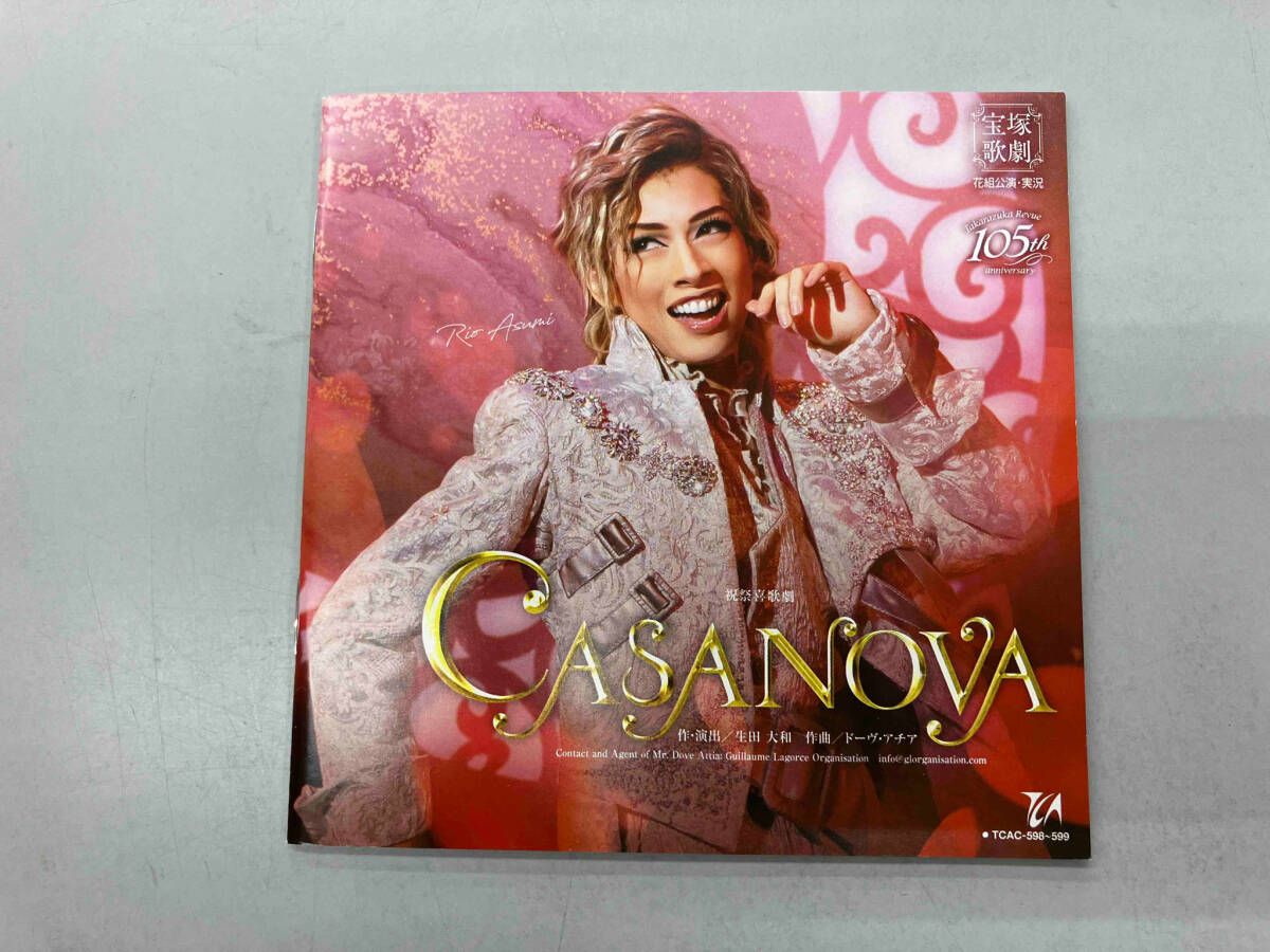 宝塚歌劇花組　「CASANOVA」DVD Amazon.co.jp: 花組宝塚大劇場公演 祝祭喜歌劇『CASANOVA』 [DVD