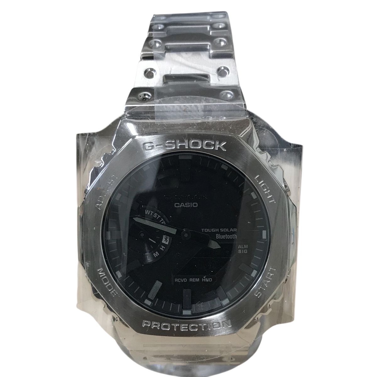 CASIO カシオ G-SHOCK タフソーラー GM-B2100D-1AJF ステンレススチール シルバー メンズ 腕時計 き T9960054