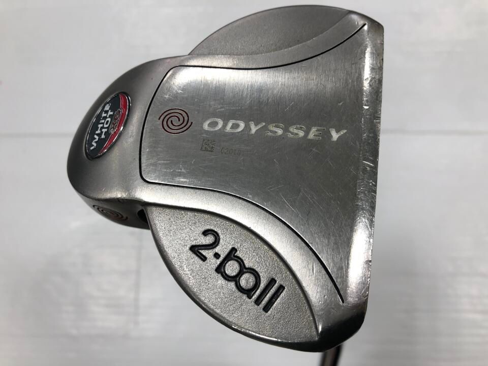 初代ホワイトホットツーボールパター、希少な中長尺36.5～37インチ弱有ります。 希少 超美品 初代ホワイトホット2ボールパター グリップ新品