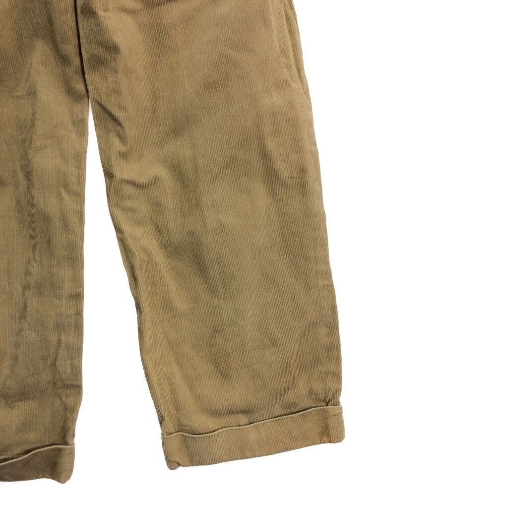 ラルフローレン HAMMOND PANT 2タック コーデュロイパンツ ベージュ 90'sPolo Ralph Lauren Hammond pants ラルフローレン ハモンド
