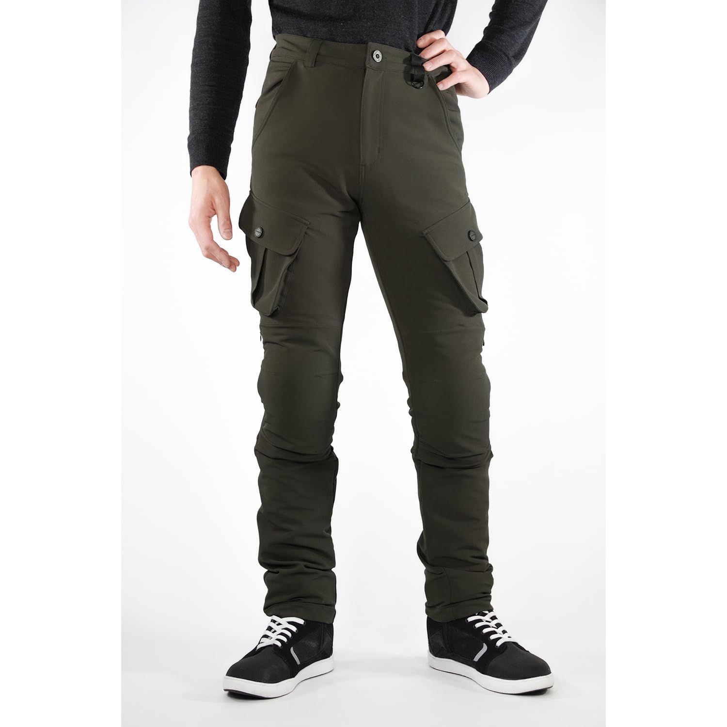 KOMINE バイク用 パンツ クールドライカーゴパンツ PK-748 プロテクター CE企画 07-748 レディース Deep Olive WL
