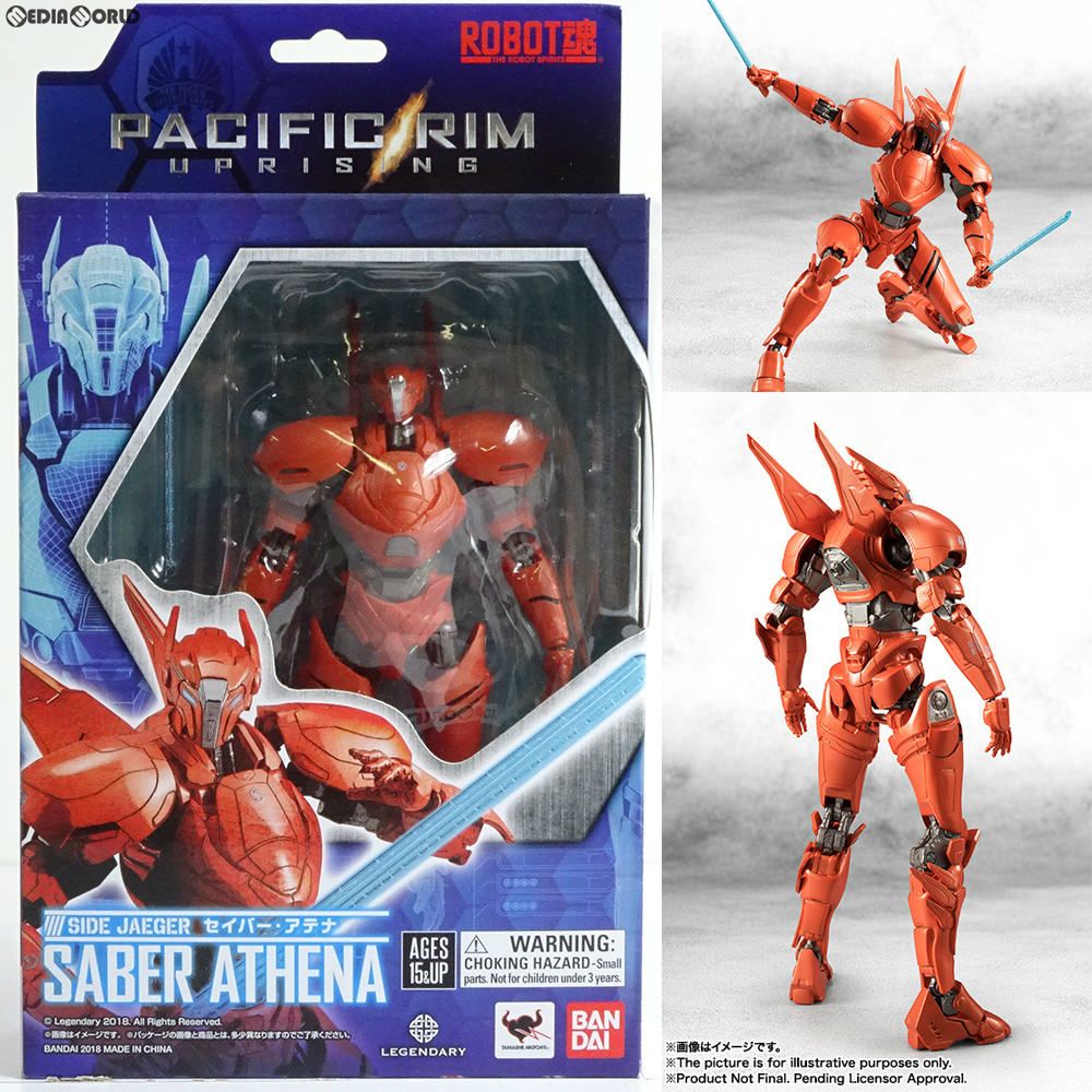SABRE - ROBOT魂(SIDE JAEGER) セイバー・アテナ パシフィック・リム:アップライジング 完成品 可動フィギュア バンダイ ROBOT魂 SIDE JAEGER セイバー・アテナ（パシフィック・リム