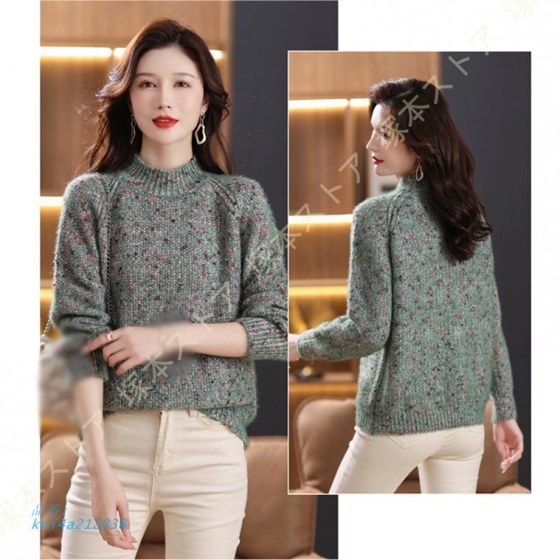 カジュアル タートルネック