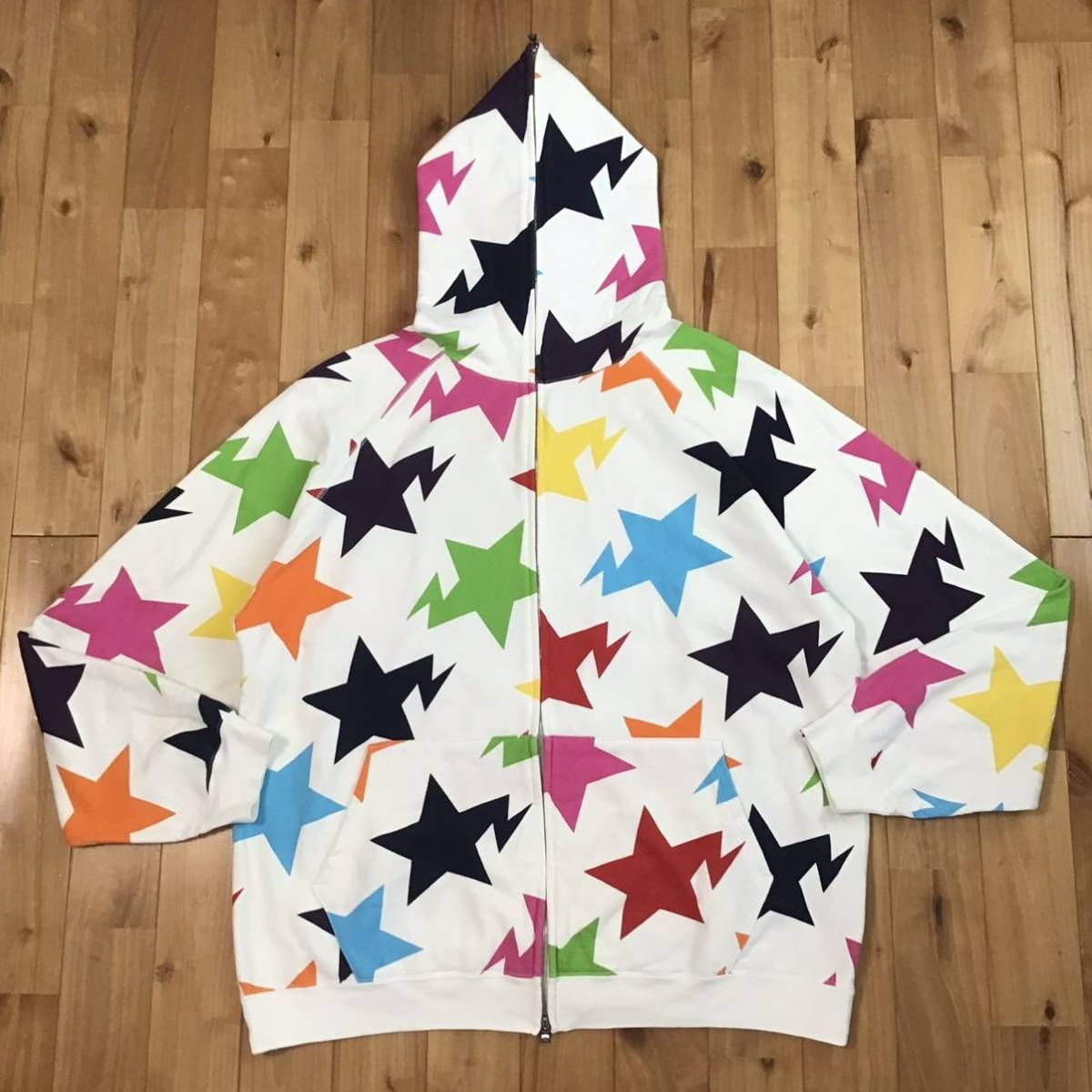 Kanye West 着用 2006 BAPE スター パーカー サイズXL ☆Kanye West着用☆ XL 2006年 BAPE スター パーカー a bathing