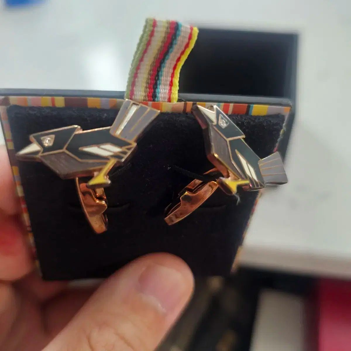 カフスボタン 4