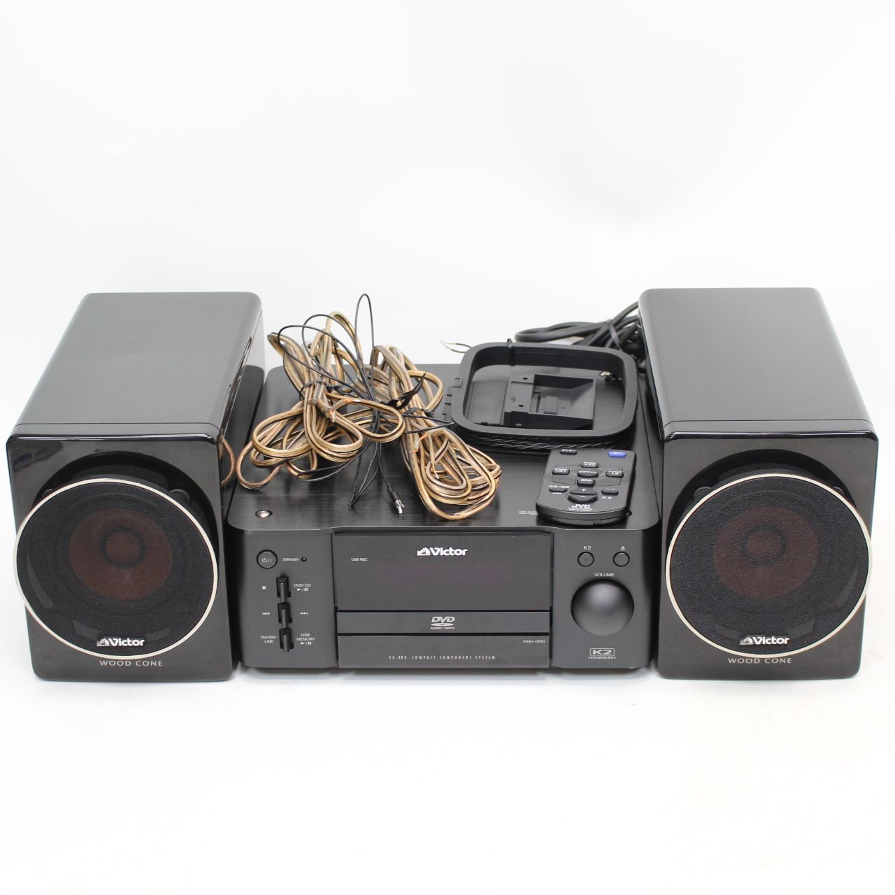 Victor EX-BR3 コンパクトコンポーネントシステム ビクター/コンパクトコンポーネントDVDシステム/EX-BR3（ブラック