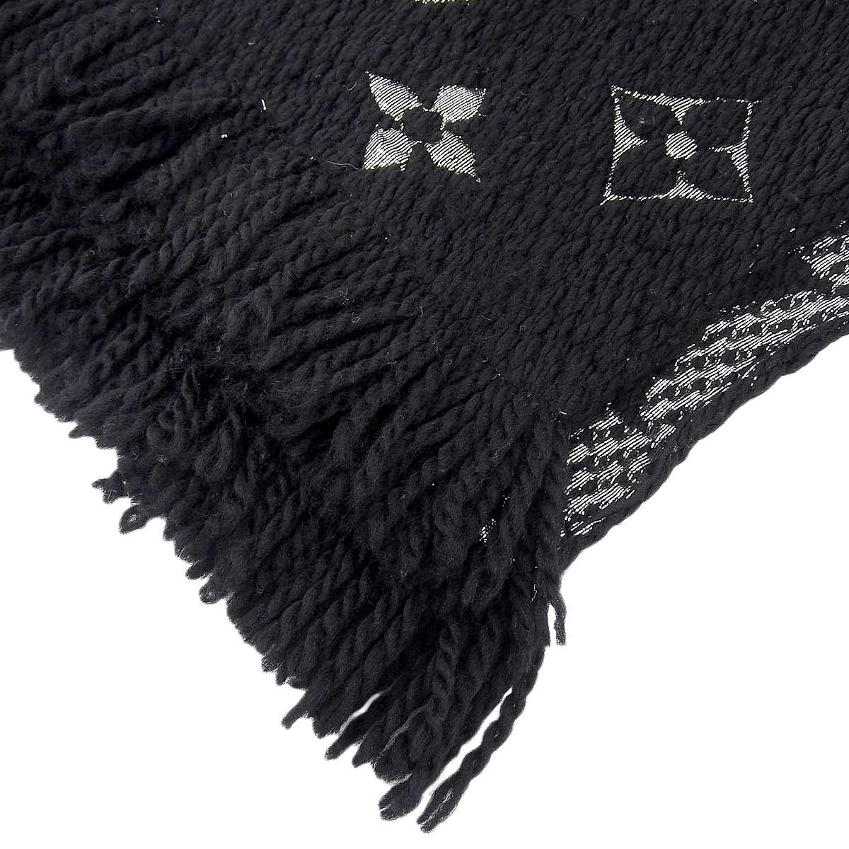 □ルイ・ヴィトン□ マフラー エシャルプ ロゴマニア シャイン