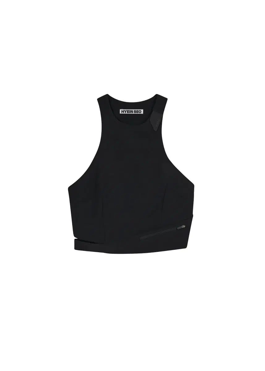 完売 HYEIN SEO ヘインソ 黒 トップス半袖アームカバー 紐 レイヴ HYEIN SEO | SOM HALTER W/ SLEEVES BLACK | L'ARMOIRE