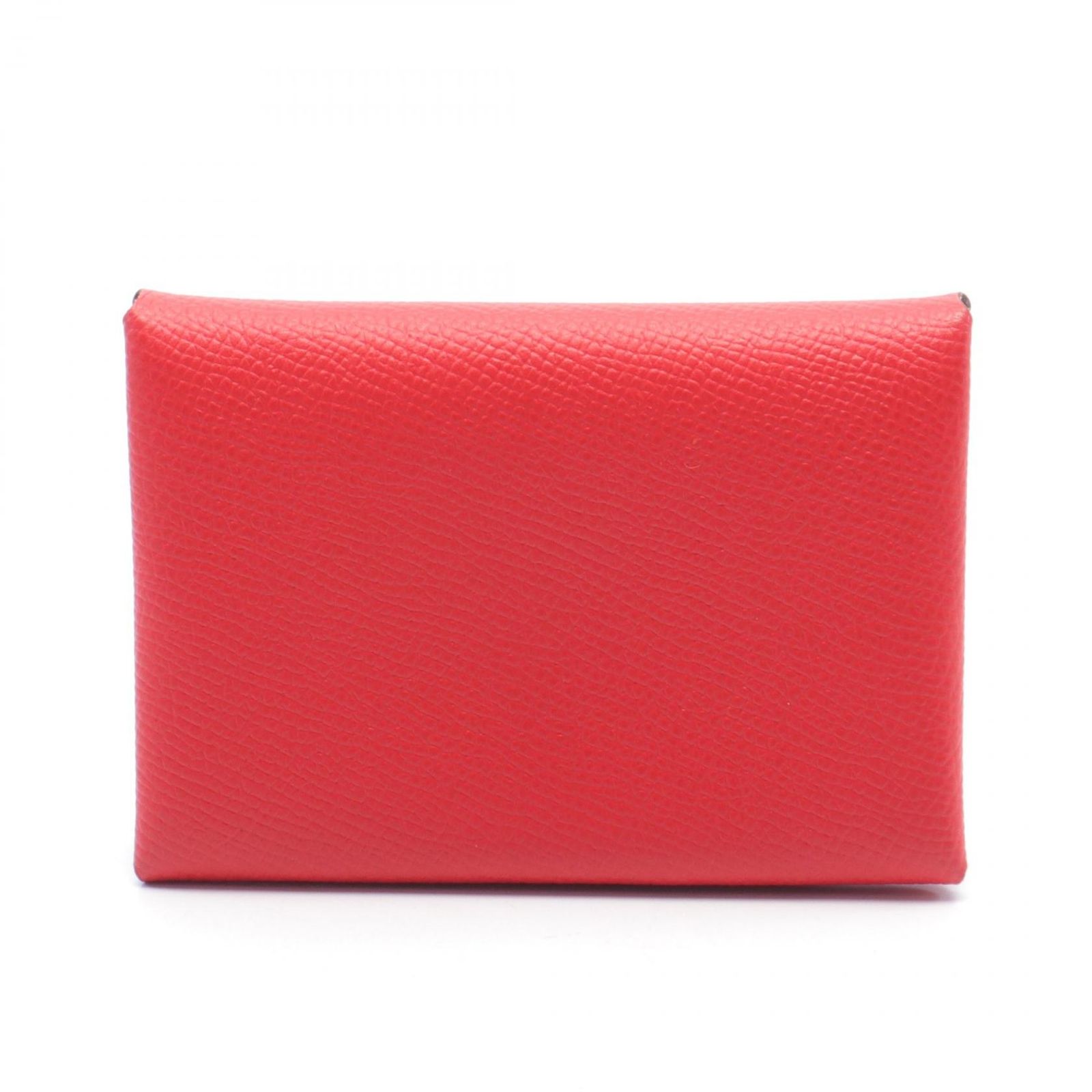 エルメス HERMES コインケース カルヴィ デュオ ルージュクー その他 カルヴィデュオ ルージュクー レディース Used A