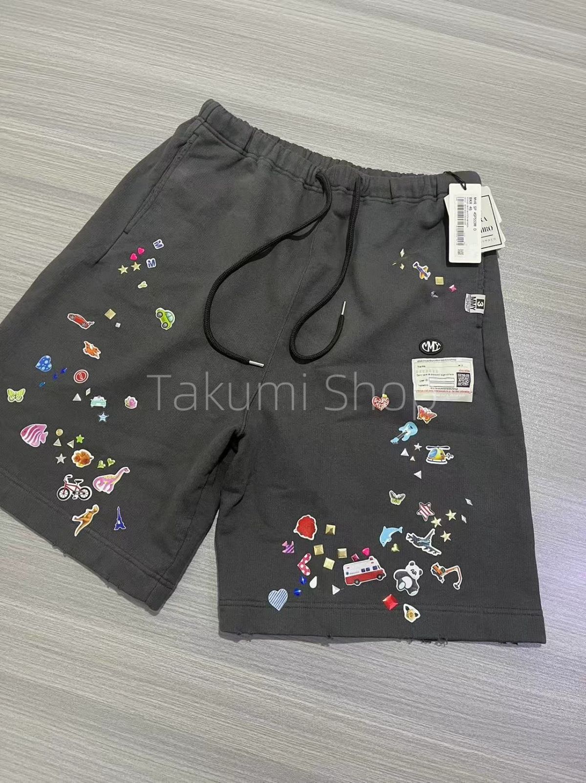 Maison MIHARA YASUHIRO ドローストリング ショートパンツ