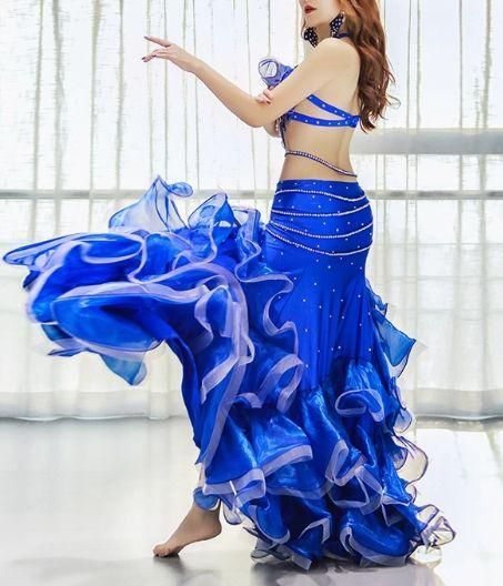 ベリーダンス衣装 トップスブラ スカート インナーパンツ付 オーダーメイド ベリーダンス衣装 トップスブラ スカート インナーパンツ付 オーダーメイド