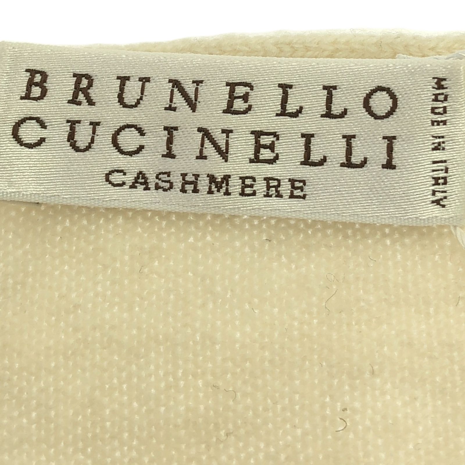ブルネロクチネリ Brunello Cucinelli ニット セーター ホワイト