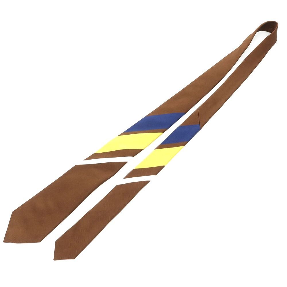 未使用】FRANCO BASSI ネクタイ GOLDEN 80 小紋柄