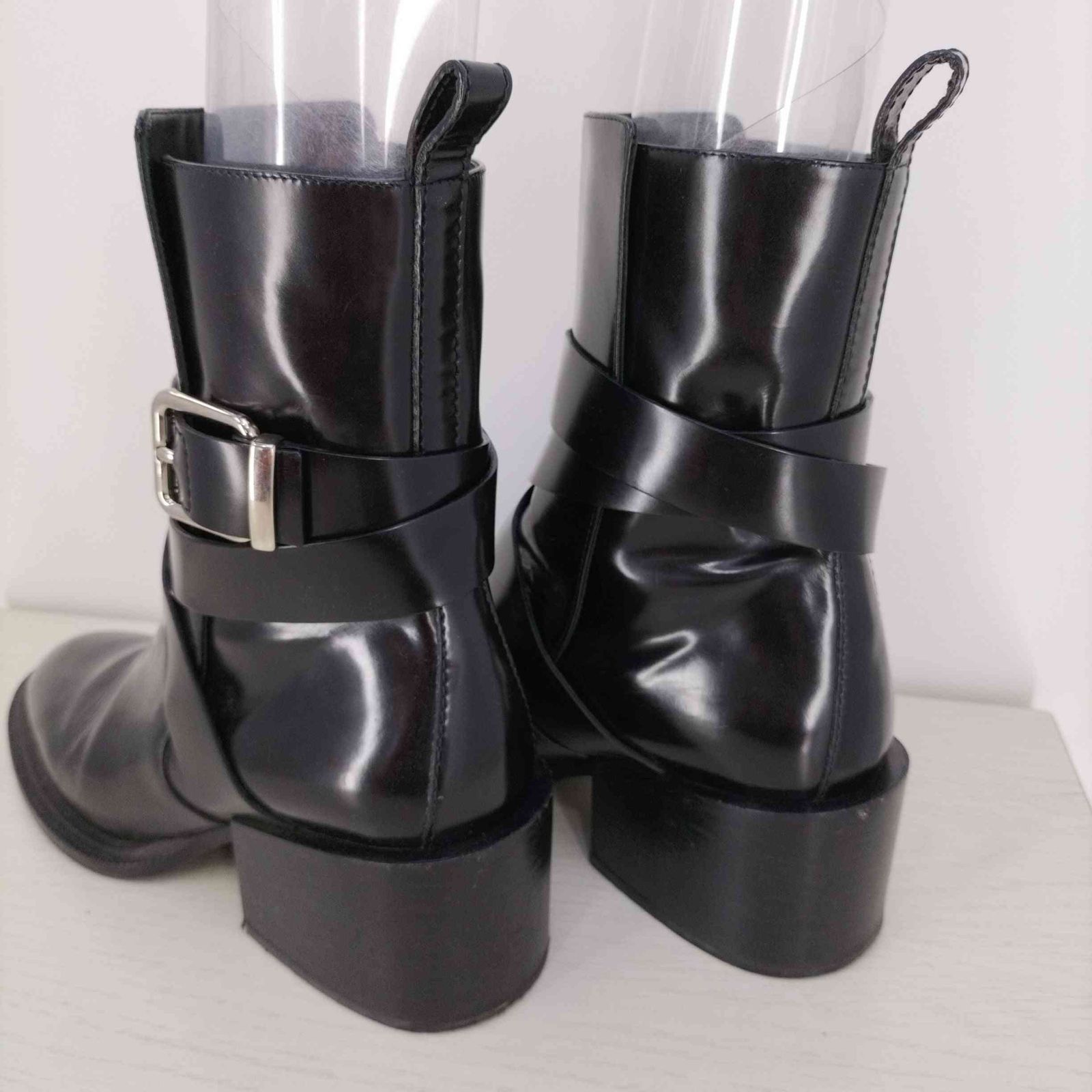 ジルサンダー JIL SANDER イタリア製 クロスストラップブーツ 
