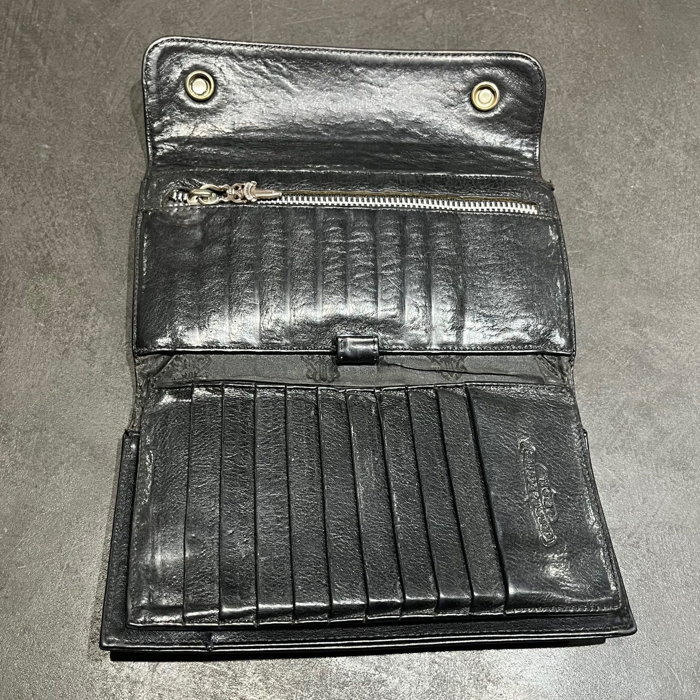 CHROME HEARTS WAVE 長財布 ウェーブウォレット クロムハーツ 66843A