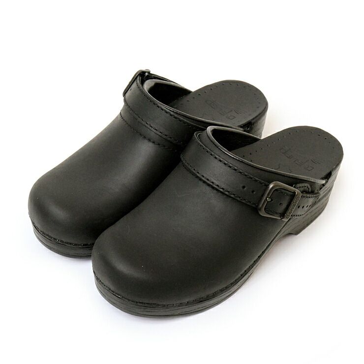 訳あり アウトレット dansko ダンスコ イングリッド クロッグ サンダル INGRID BLACK OUTLET 少々難あり
