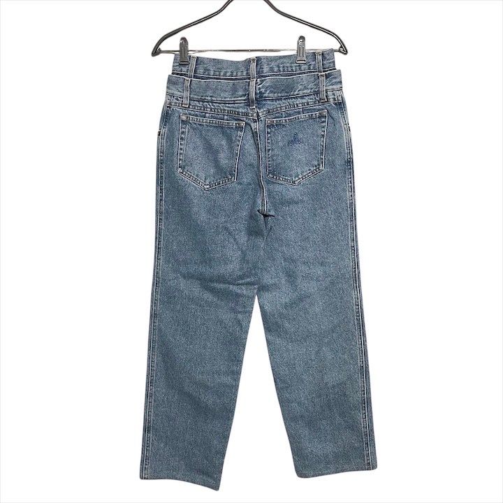 超美品 FENDY フェンディ ダブル ウエスト デニム パンツ ジーンズ  