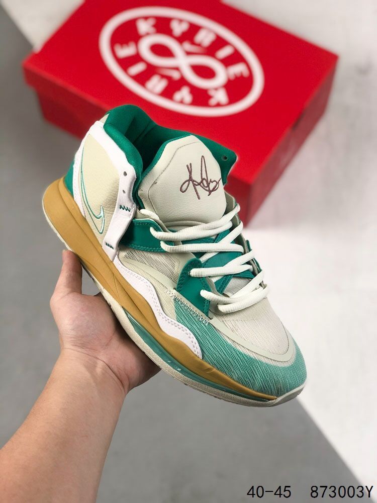 値下げします 新品 ナイキ メンズ バッシュ Nike Kyrie Infinity Basketball Shoes - Green/Gold