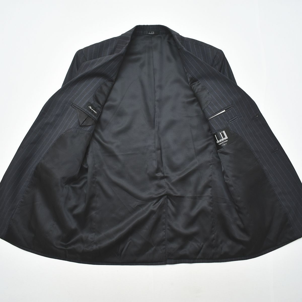 dunhillセットアップ dunhill オーダー ダブルスーツ チャコール