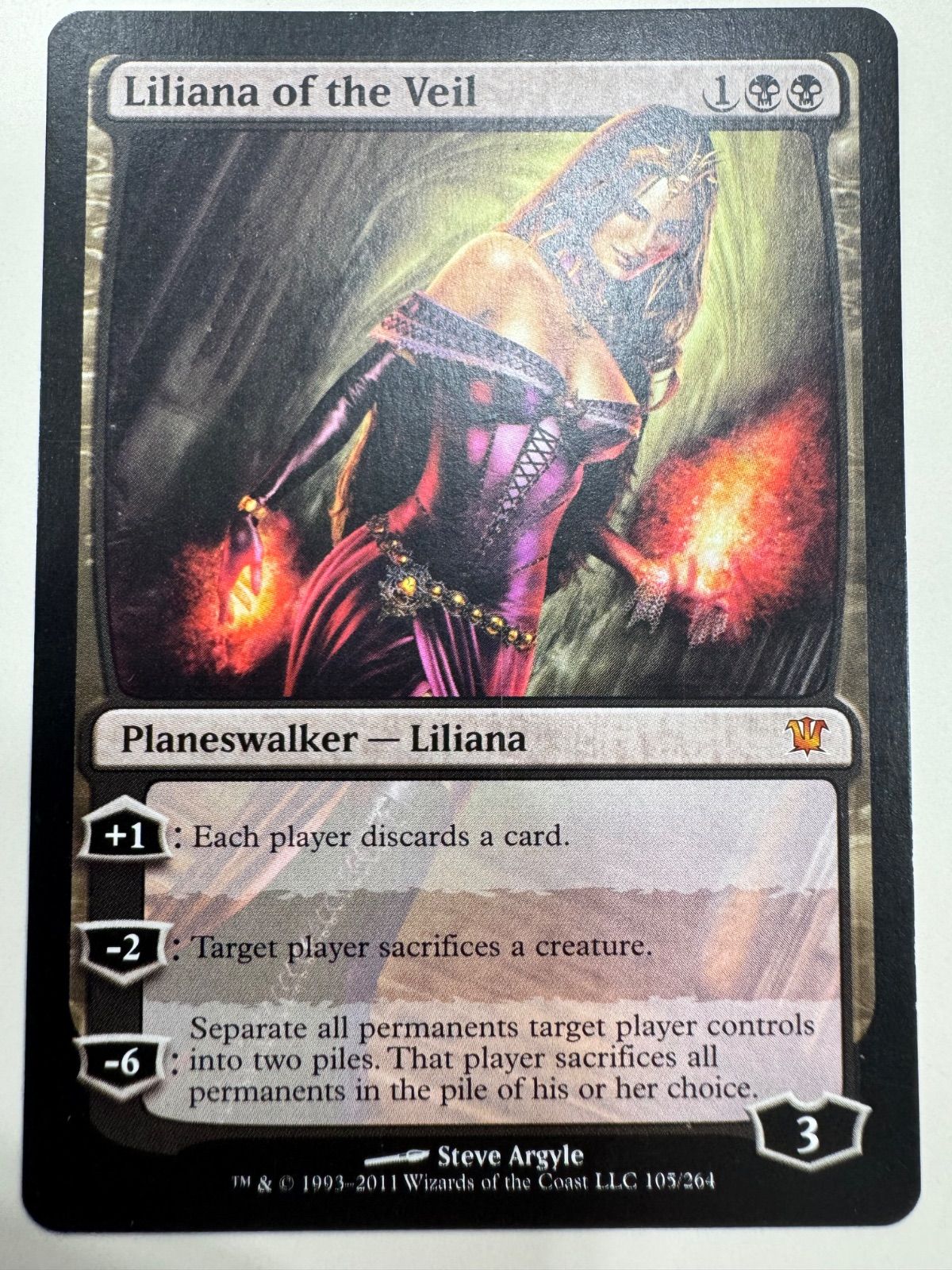 送料込み mtg ヴェールのリリアナ 英語版4枚