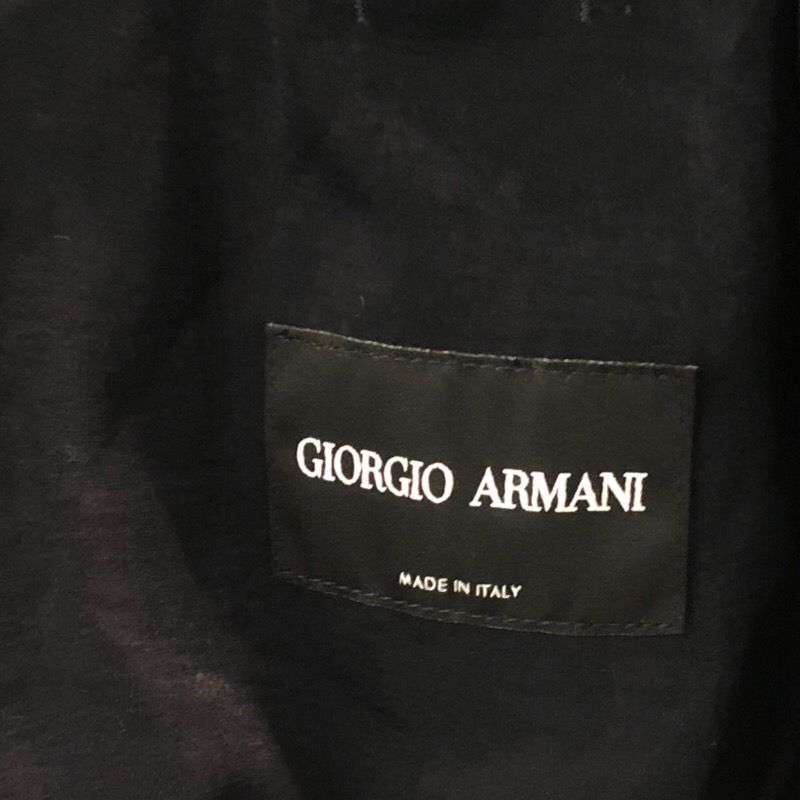 ジョルジオアルマーニ GIORGIO ARMANI スエードキルティングレザー