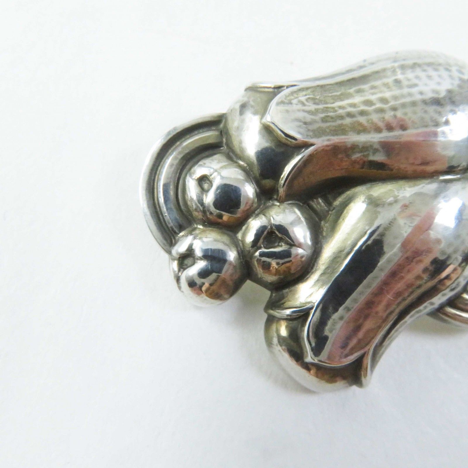 美品◎Georg Jensen ジョージジェンセン 100B スズラン フラワー