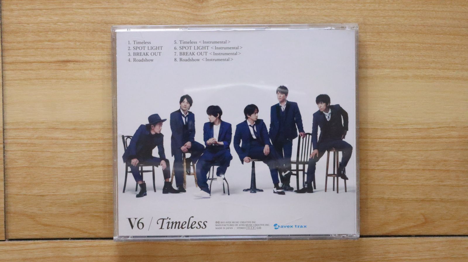 国内盤CD☆ブイシックス/V6□ Timeless(V6 20th ANNIVERSARY SHOP盤