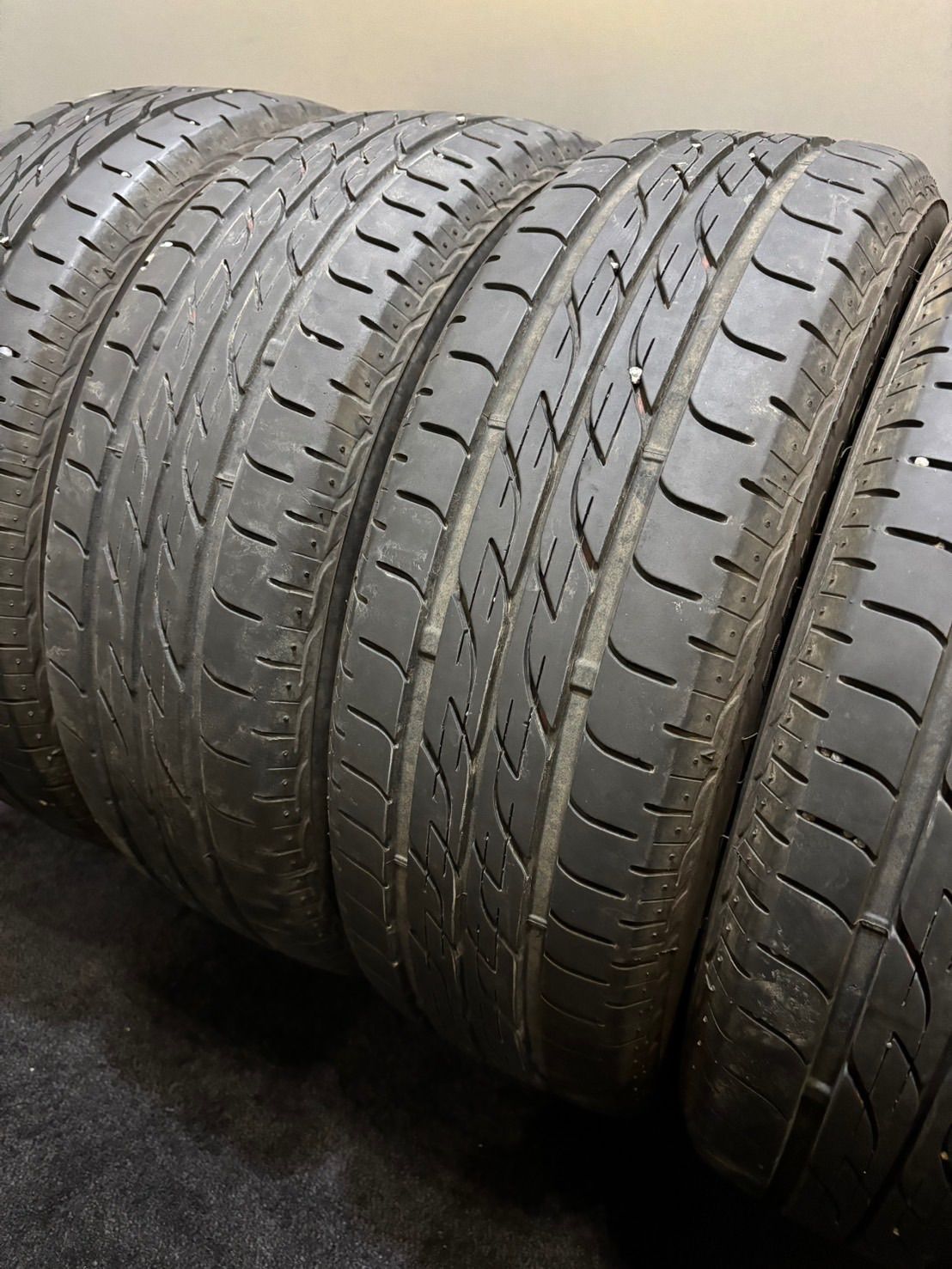 165|55R14 BRIDGESTONE|NEXTRY 22年製 夏タイヤ サマータイヤ 4本 ブリヂストン ネクストリー ライフ パレット ゼスト 3-J122
