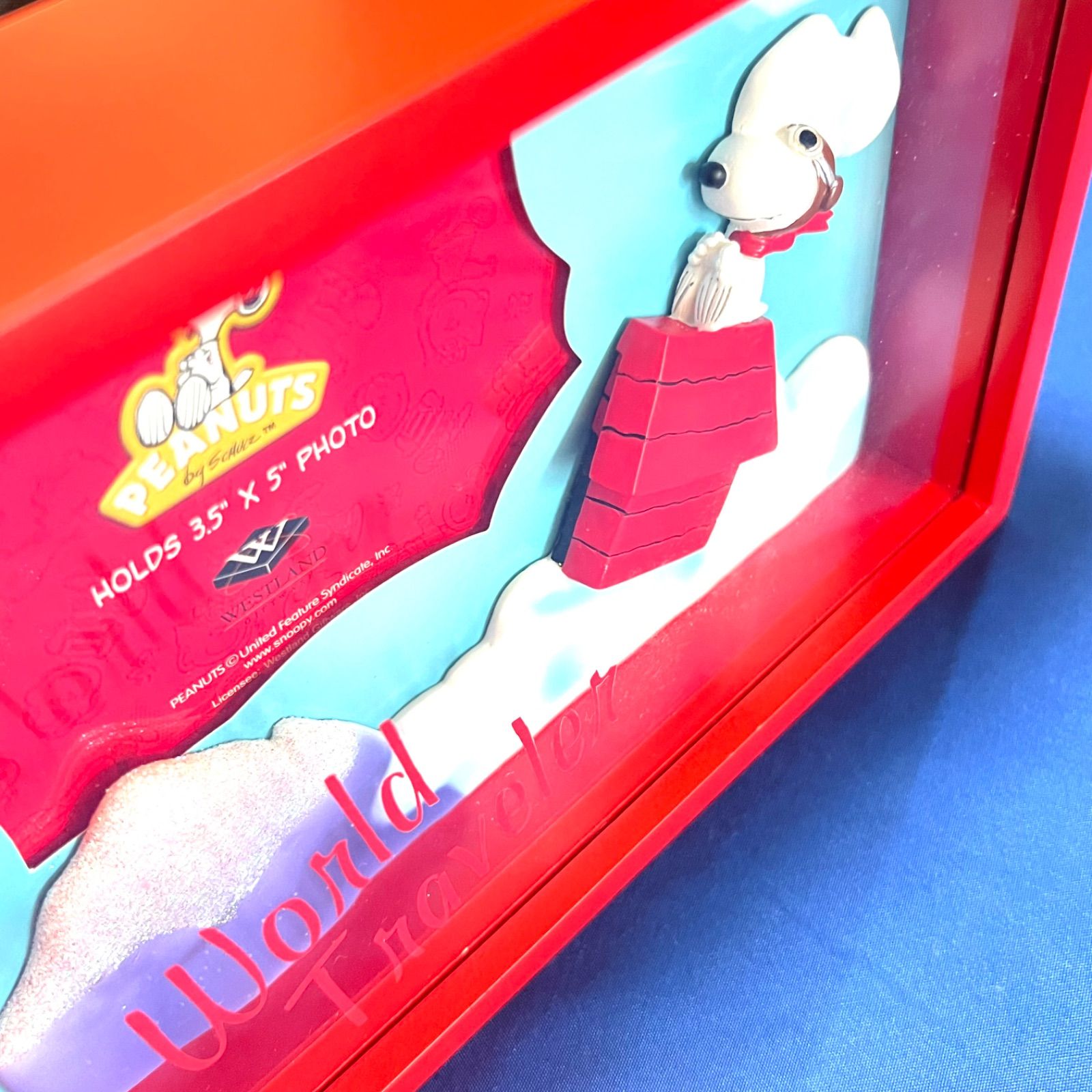 WESTLAND SNOOPY スヌーピー 3D シャドーボックス フォトフレーム 写真 