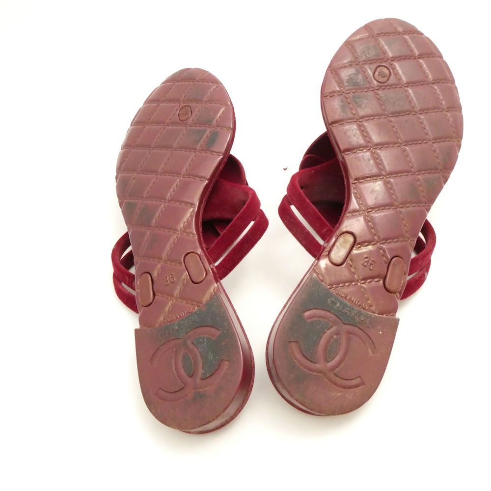 即日発送CHANELシャネル　カメリアココマーク　ビーチサンダル　トングサンダル 楽天市場】CHANEL シャネル カメリア ココマーク トングサンダル