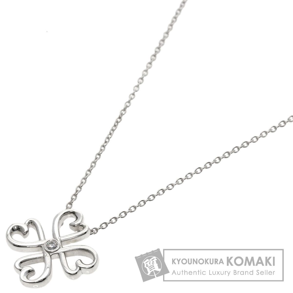 TIFFANY&Co. ティファニー ラビングハート クローバー 1P ダイヤモンド 