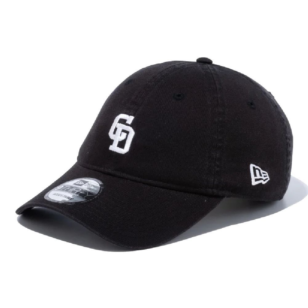 ニューエラ 9THIRTY 中日ドラゴンズ ウォッシュドコットン ミニロゴ ブラック スノーホワイト 1個 New Era 930 NPB CHUDRA BLK WHI 23J CHUNICHI DRAGONS OSFM