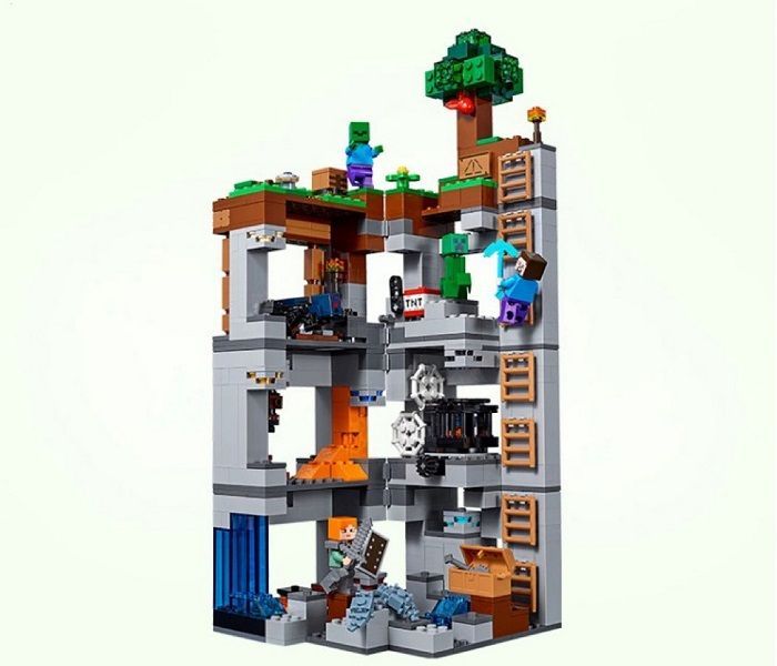 LEGO レゴ マインクラフト マイクラ 風 ブロック 互換 ベッドロックの