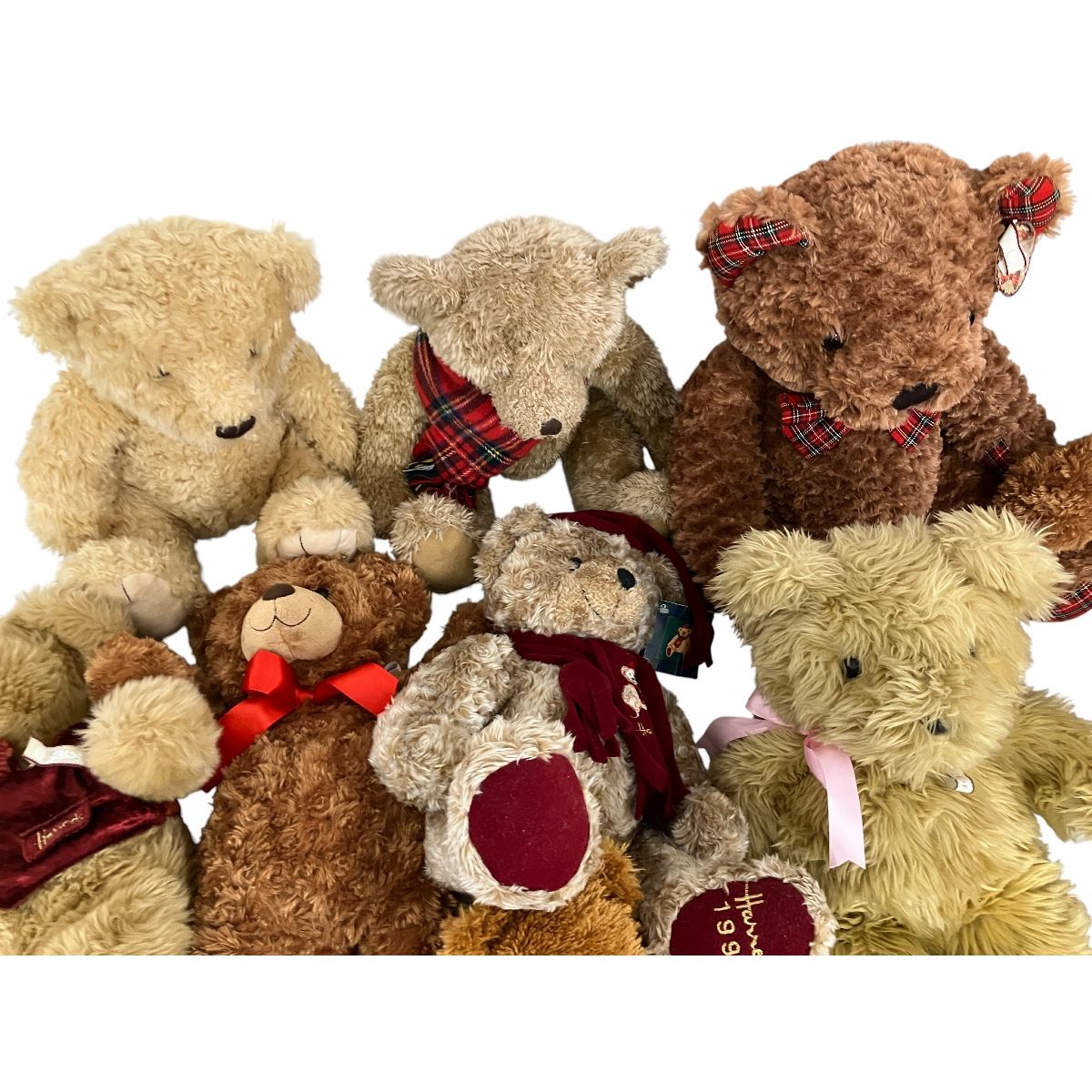 テディベア作家　テディベア　タグ無し　作者不明　中古品 メーカー混合 詳細不明 テディベア くま ぬいぐるみ おまとめ ジャンク