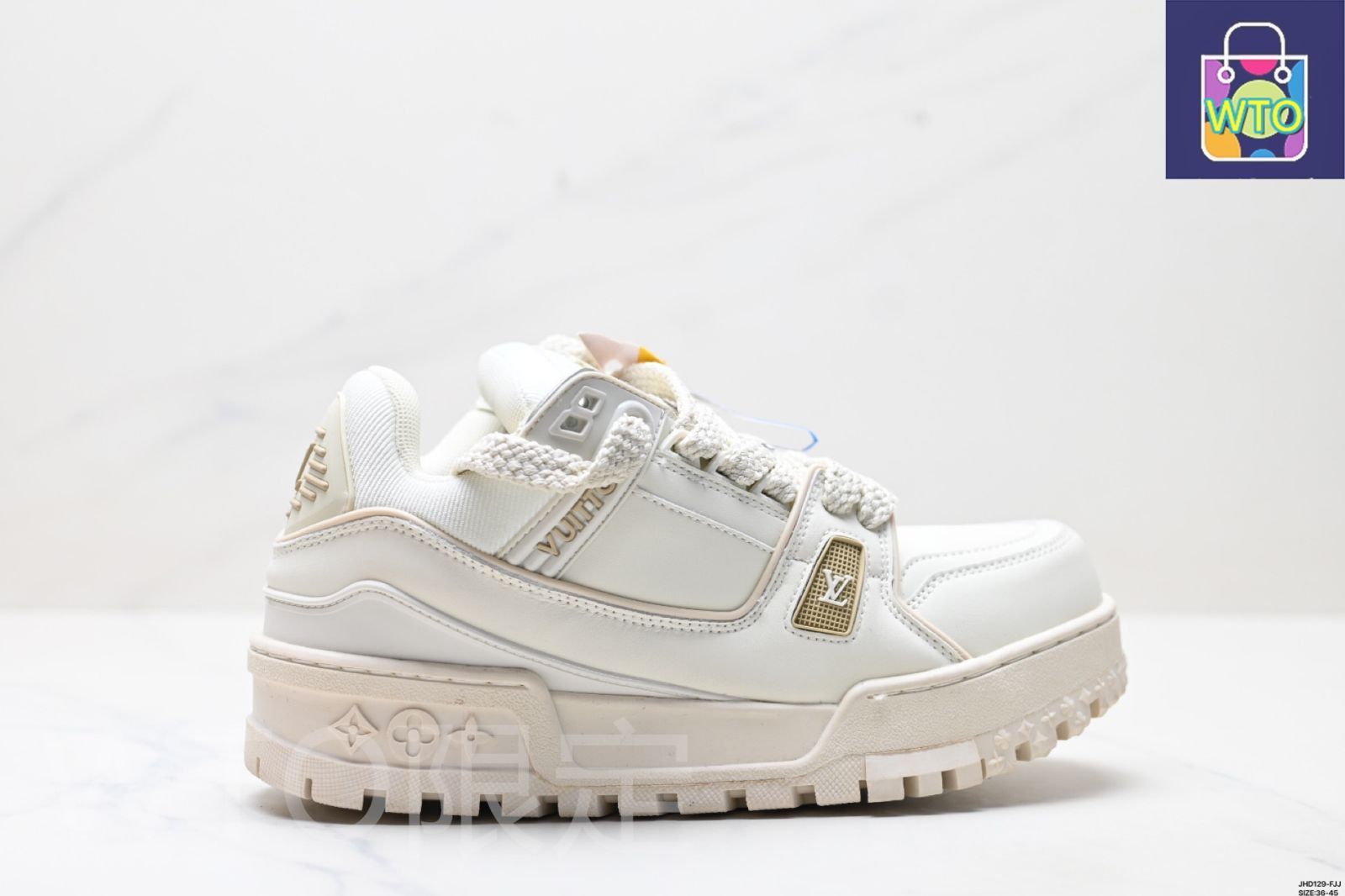 ⭐︎激レア⭐︎LOUIS VUITTON トリコロールスニーカー★ Louis Vuitton × Nike Air Force 1 Low by Virgil Abloh 