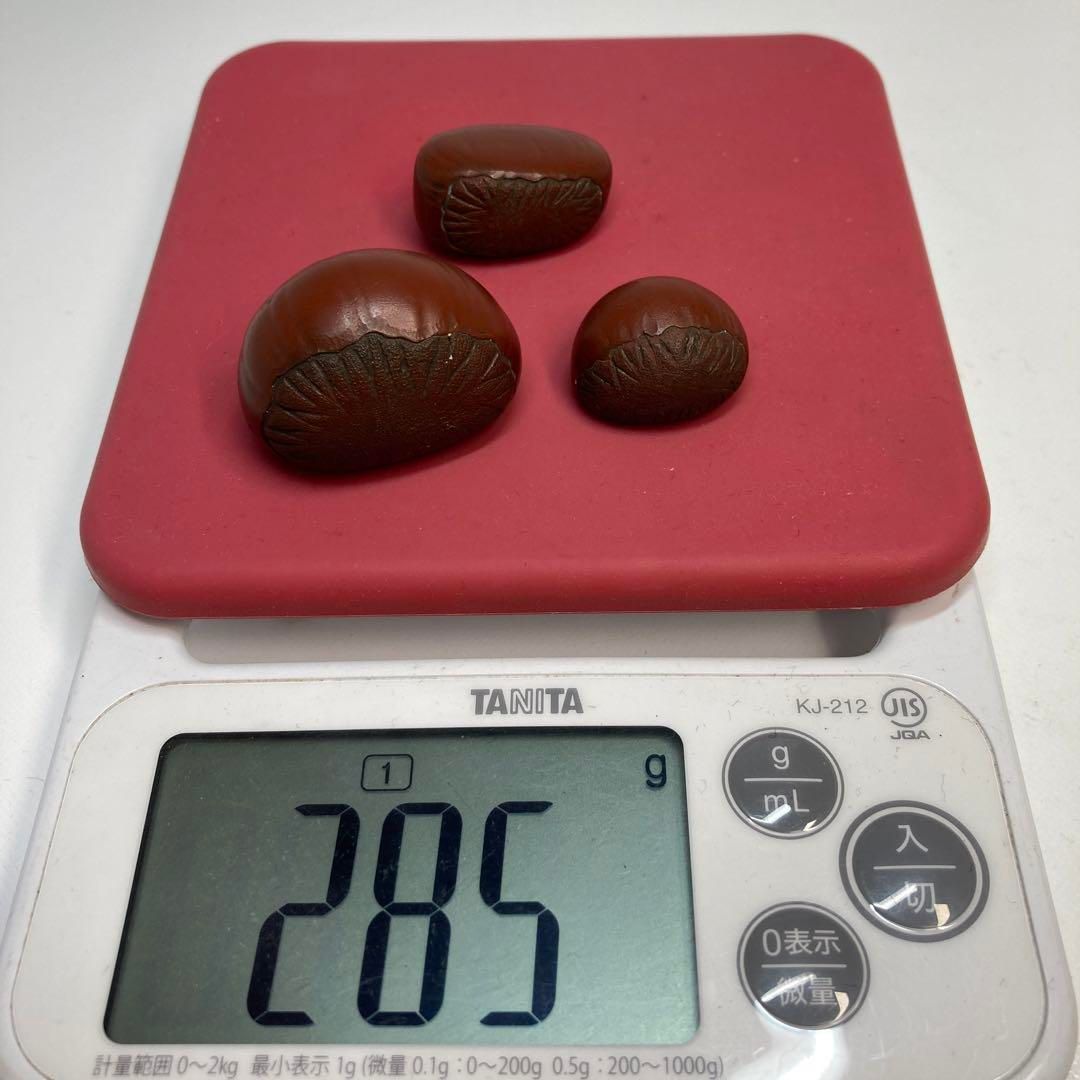 新作商品が毎日入荷中！ 光在銘 上彫 栗文鎮 共箱 トヒカ 本さ5-0518 低価格！