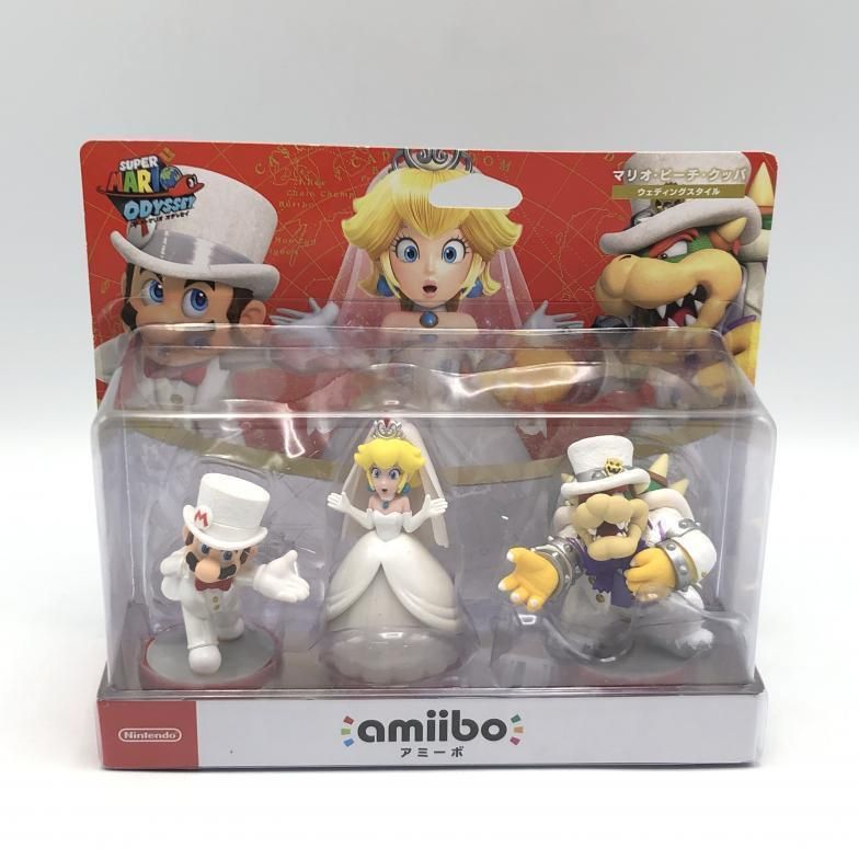 未開封 amiibo トリプルウェディングセット アミーボ Amazon.co.jp: amiibo トリプルウェディングセット[マリオ